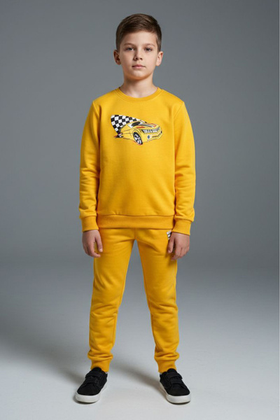 TOFİSA Σετ παιδικής πιτζάμας για αγόρια με στάμπα και δύο κλωστές - 28273-ΚΙΤ...