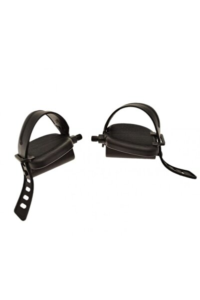 WMX Set of 2 Bicycle Pedals and Rubber Straps