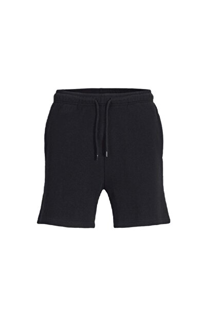 Jack & Jones Pantaloni scurți negri pentru bărbați JPSTKANE CHARGE SWEAT SHOR...