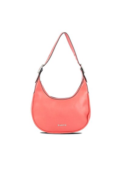 BUENO Shoes Red Sct Δερμάτινη Γυναικεία Τσάντα Ώμου 01wby3612
