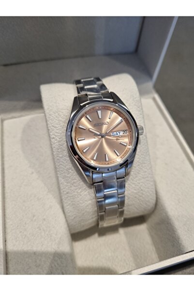 Seiko Metalik Çelik Bilezik 10 ATM Su Geçirmez Safir camlı Kadın Kol Saati