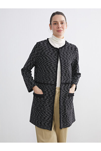 LC Waikiki Cardigan de damă cu guler rotund și model