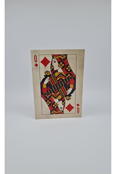 4nio Kart Desenli A5 Defter