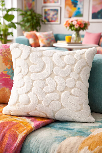 Pilloveland Puffy Cushion Cover - 43*43 cm - Bulut