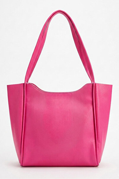 TOFİSA Жіноча сумка через плече зі штучної шкіри кольору фуксії - 28259-FUSYA