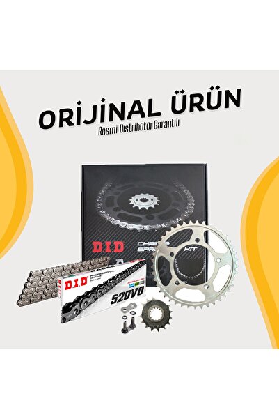 DID SET Dıd Cfmoto Clx 250 Zincir Dişli Seti (2022-2025) O-Ringli Zincir (Çel...
