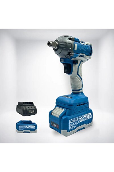 AutoFamily مجموعة مثقاب لاسلكي بدون فرشاة ببطارية 21 فولت من أوتو فاميلي