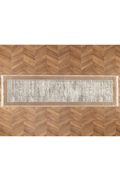 Madame Coco Audra İplik Boyalı Kadife Halı - Vizon