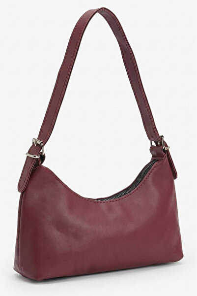 TOFİSA Жіноча бордова сумка через плече зі штучної шкіри - 28263-BORDO