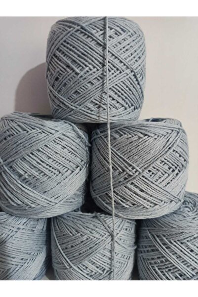 İPEK YÜN İPLİK DÜNYASI خيط حياكة من القطن والخيزران (أزرق فاتح) 100 جرام