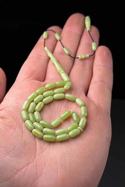 TESBİHKENTİ Light Green Old German Katalin Prayer Beads