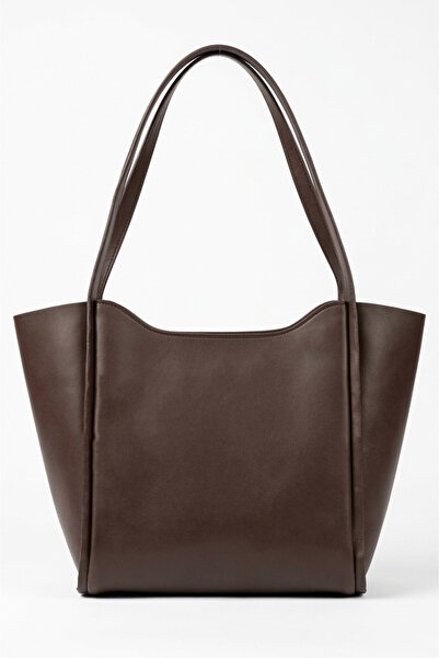 TOFİSA Жіноча сумка через плече зі штучної шкіри кольору кави - 28259-COFFEE