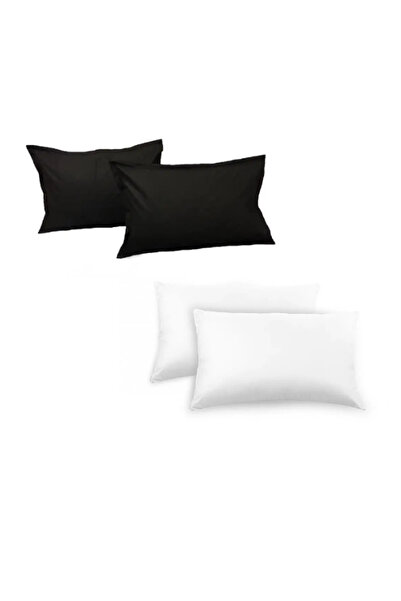 Studio Casa Set 4 fete de perna Alb si Negru, 50x70cm,