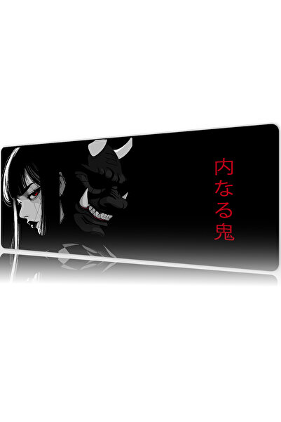 urzuva YamiHime Gaming Oyuncu XL Mouse Pad Mousepad 70x30 cm 3Mm Dikişli Model