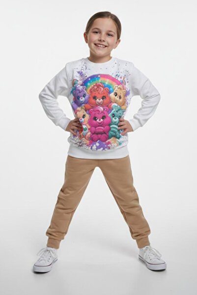 TOFİSA Σετ Πιτζάμες για Κορίτσια με Σχέδιο Βιζόν - 28107-VIZON