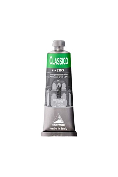 Maimeri Vopsea în ulei Classico - Verde deschis permanent - 60 ml