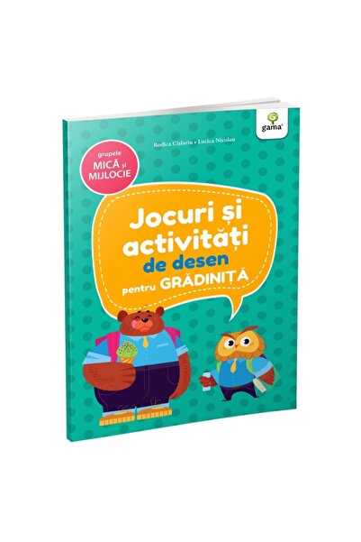 Gama Jocuri și activități de desen pentru grădiniță, grupuri mici și medii