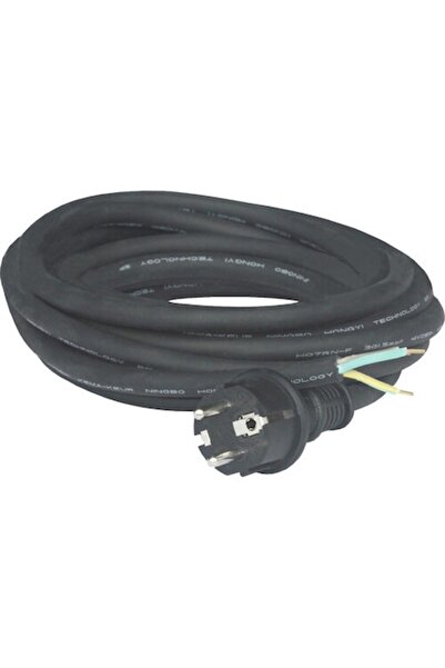 Clasic Cablu de alimentare H07RN-F 3x1.5mm² 5m Negru