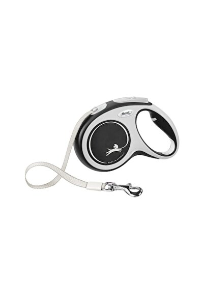 Flexi New Comfort Retractable Leash M 5 m/25 kg Black