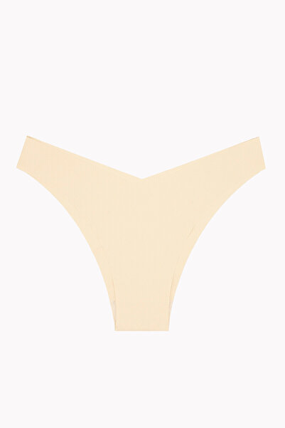 NBB سروال داخلي نسائي برازيلي بدون خياطة بقصة ليزر على شكل حرف V مكون من 5 قطع