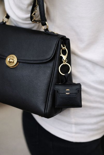 genel tr Mini Bag Charm Keychain