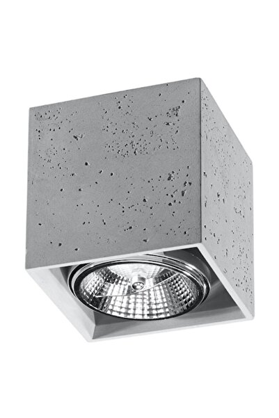 Sollux Lighting Lampă de tavan Valde din beton gri