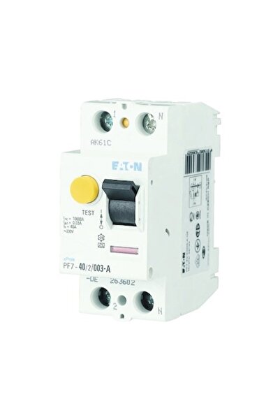 Eaton Xpole 2p 40a 10ka/30ma Întrerupător diferențial