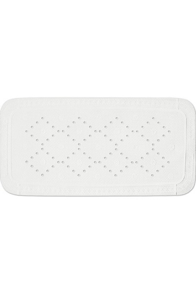 Spirella Covoraș de baie antiderapant Alaska 91x36 cm Alb