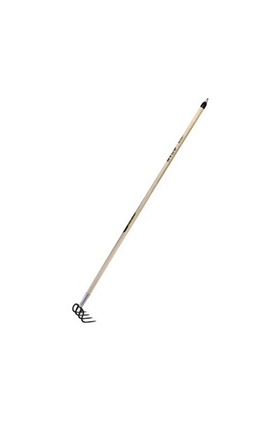 for_q Furcă de grădină cu 4 dinți și mâner, 44 mm