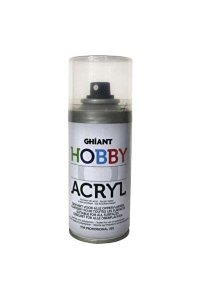 Ghiant Vopsea spray acrilică Hobby, Argintiu, 150 ml