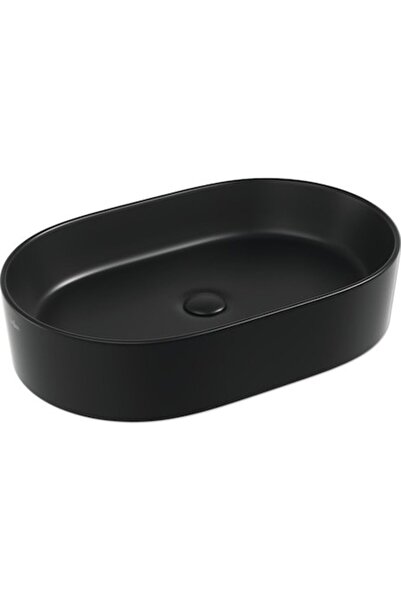 Jungborn Un chiuvetă negru mat de 60x38 cm