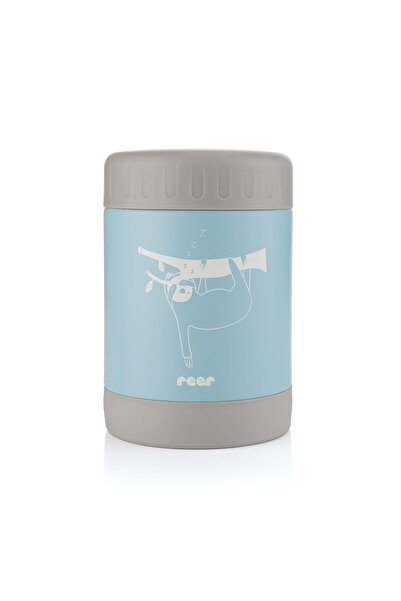 Evelise Θερμός φαγητοδοχείο, ανοξείδωτο ατσάλι με σφράγιση κενού, 300 ml, μπλ...