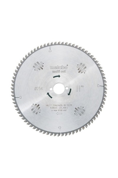 Metabo Professional Circular Saw Blade Ø216x2.4x30 Mm 60 Teeth