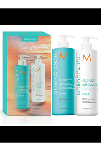 Morocanoil Set de par pentru reparare Moroccanoil Repair Duo 2x500ml