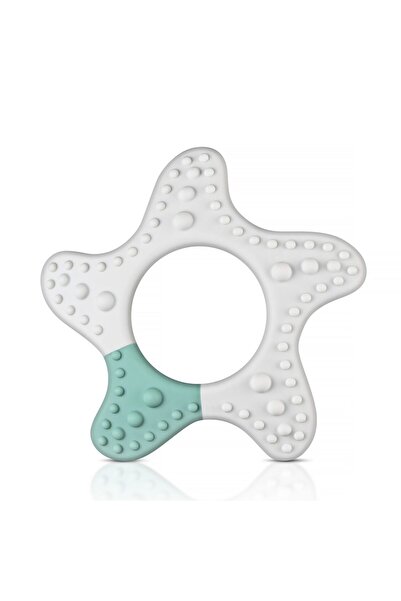 Evelise Δαχτυλίδι οδοντοφυΐας σε σχήμα αστεριού για μωρά, από σιλικόνη, για μ...