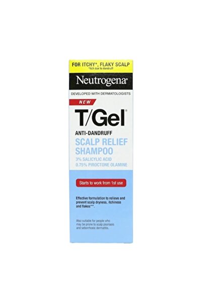 Neutrogena T/Gel Scalp Relief Anti-Dandruff Shampoo, 3% Salicylic Acid, 150ml