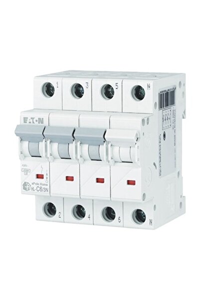 Eaton Xpole Home Disjunctor electric modular 3P+N 6A 4.5kA Curba C