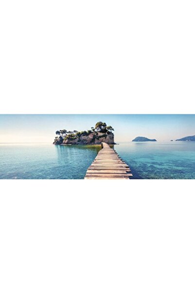 Clasic Tablou pe pânză Insula Paradisului 50x150 cm