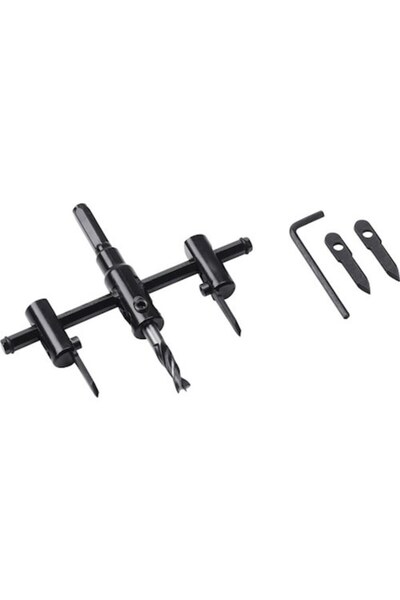 Meister Adjustable Drilling Device for Plates Ø40-120 Mm, with Drill and Hexagon