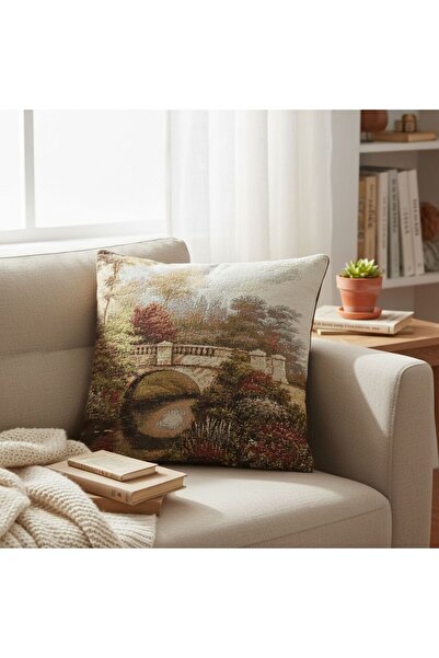 Yeshome Collection غطاء وسادة مزخرف بنمط ثنائي الاتجاه من كارلا لورين-36 مقاس...