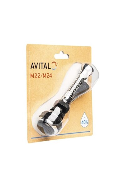 AVİTAL Cap de duș cu furtun pentru robinet de bucătărie M22/24 9.5l/min