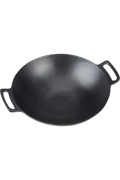 Landmann Tigaie Wok din Fontă pentru Grătar Ø 37 cm