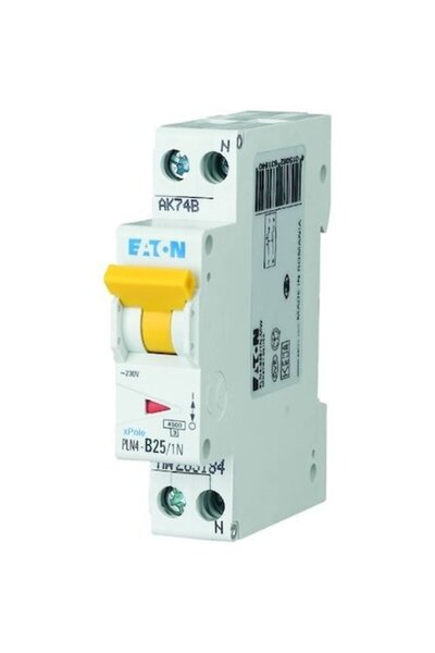 Eaton Disjunctor automat, 1P+N, 40A, 4.5KA, PLN4-C40/1N