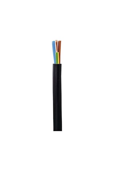 Clasic Cablu Myym (H05vv-f) 3x1 mm² Negru, Rolă 25m