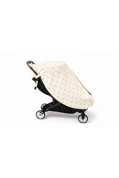 BeygeBaby 100% Cotton Single Layer Poplin Baby Stroller Cover