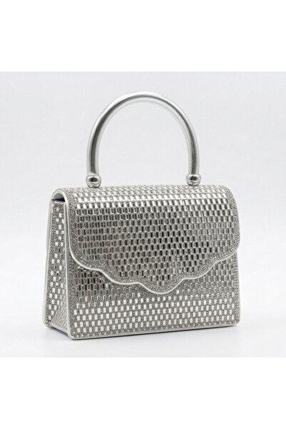 silora Sparkling Crystal Evening Clutch-Bag with Shiny Crystal
