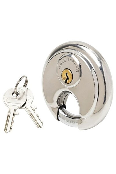 OEM Stainless Steel Padlock 70mm, Shackle Ø9.5mm, 2 Keys