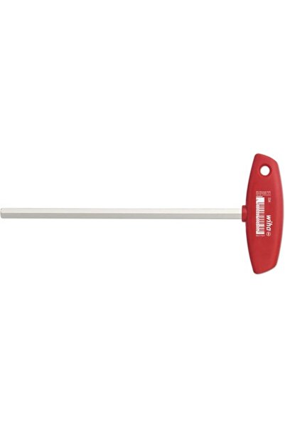wiha Cheie hexagonală tip T 8x232 mm, Crom-Vanadiu, Mâner din plastic