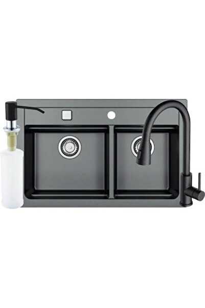 Alveus Pachet chiuvetă de bucătărie Atrox 50 Carbon