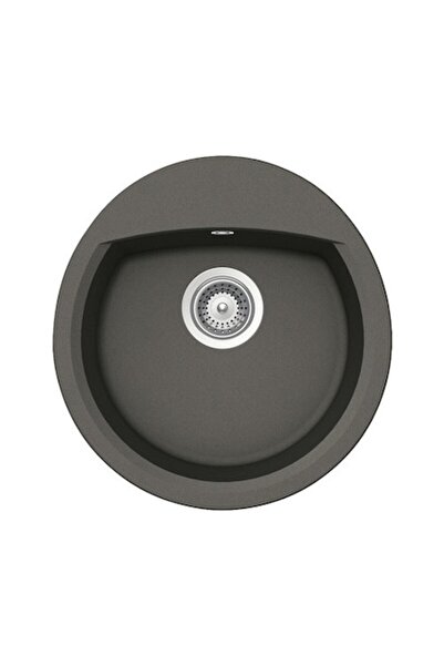 Schock Chiuvetă de bucătărie rotundă Manhattan R-150 47x49 cm Cristalite Asphalt